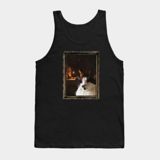 Cat Romantic Painting Tank Top